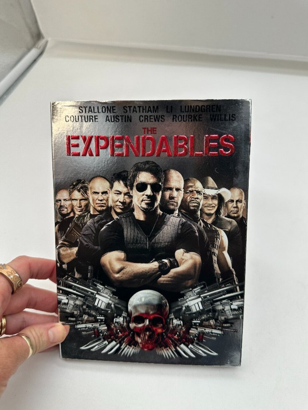 NWT New Sealed DVD The Expendables Stallone Statham Li Lundgren Austin Action